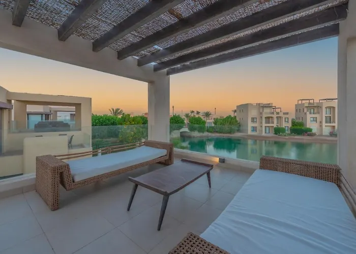 Villa Airy & Bright 4br In Tawila, El Gouna, Private Pool & Lagoon Access